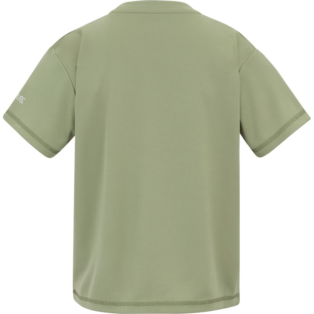 Regatta Alvarado Funktionsshirt Kinder light-sage Produktbild 1
