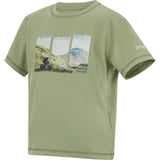 Regatta Alvarado Funktionsshirt Kinder light-sage Produktbild 2