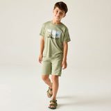 Regatta Alvarado Funktionsshirt Kinder light-sage Produktbild 5