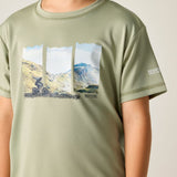 Regatta Alvarado Funktionsshirt Kinder light-sage Produktbild 6