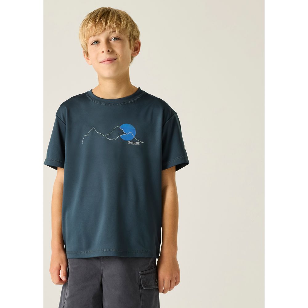 Regatta Alvarado Funktionsshirt Kinder night-sky Produktbild 3