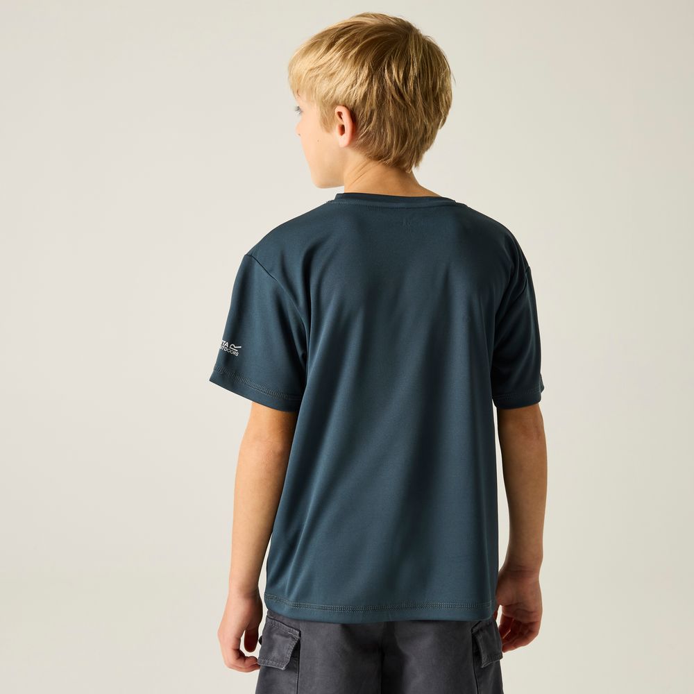 Regatta Alvarado Funktionsshirt Kinder night-sky Produktbild 4