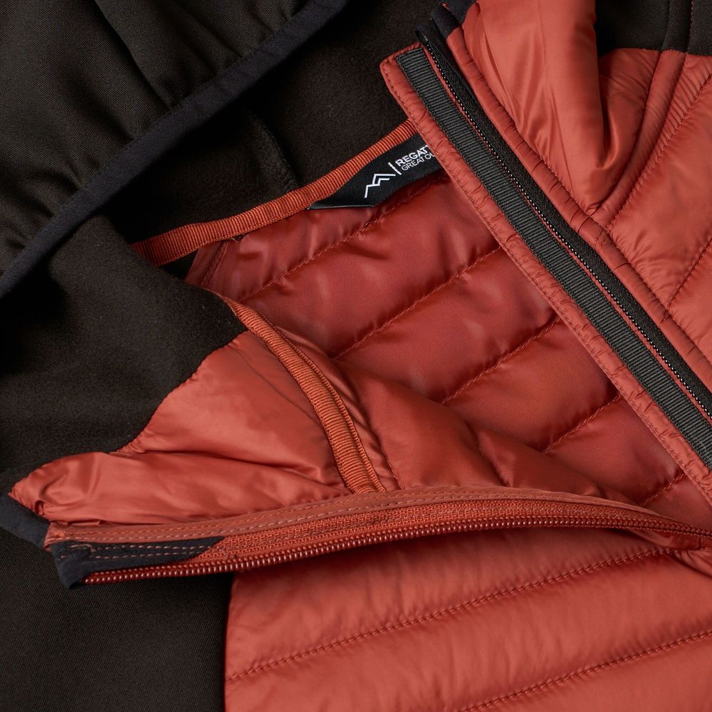 Regatta Andreson Herren Hybrid-Isolationsjacke burnthen-blk Produktbild 10