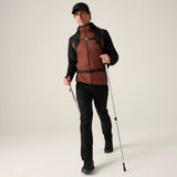Regatta Andreson Herren Hybrid-Isolationsjacke burnthen-blk Produktbild 2