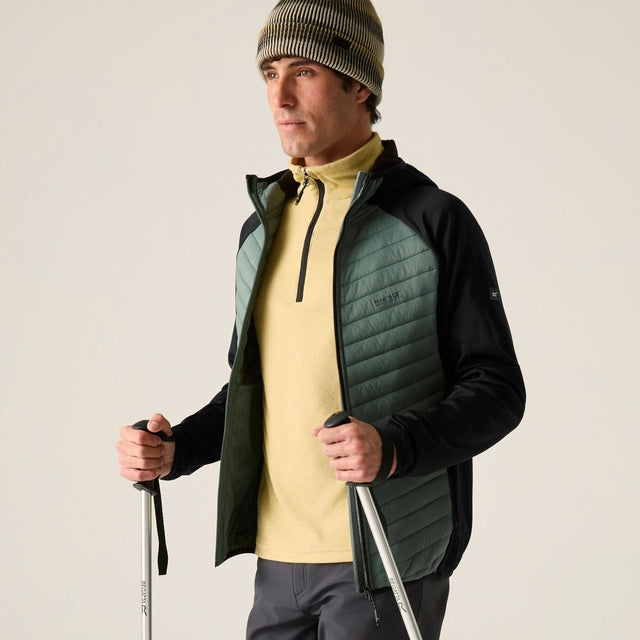 Regatta Andreson Hybrid Isolationsjacke Herren dkfrstgr-blk Produktbild 0
