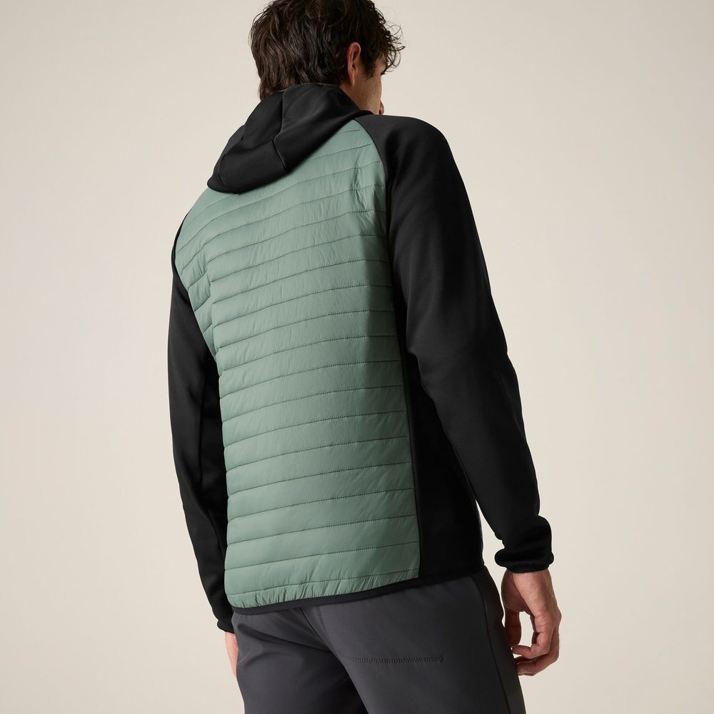 Regatta Andreson Hybrid Isolationsjacke Herren dkfrstgr-blk Produktbild 1