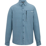 Regatta Anti Insect Travel Light L/S Shirt Herren china-blue check Produktbild 0