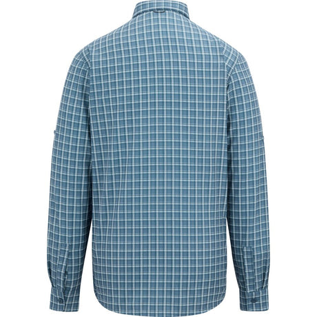 Regatta Anti Insect Travel Light L/S Shirt Herren china-blue check Produktbild 1