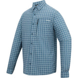Regatta Anti Insect Travel Light L/S Shirt Herren china-blue check Produktbild 2