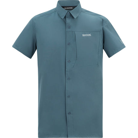 Regatta Anti Insect Travel Light Shirt Herren china-blue Produktbild 0