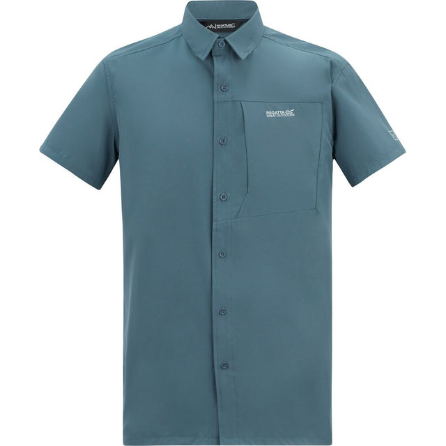 Regatta Anti Insect Travel Light Shirt Herren china-blue Produktbild 0