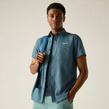 Regatta Anti Insect Travel Light Shirt Herren china-blue Produktbild 3