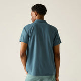 Regatta Anti Insect Travel Light Shirt Herren china-blue Produktbild 4