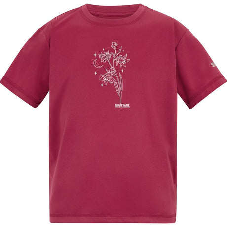 Regatta Aria Funktionsshirt Kinder deep-pink Produktbild 0