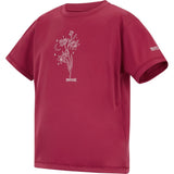 Regatta Aria Funktionsshirt Kinder deep-pink Produktbild 2