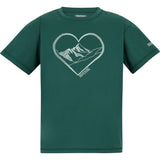 Regatta Aria Funktionsshirt Kinder mediterranea Produktbild 0
