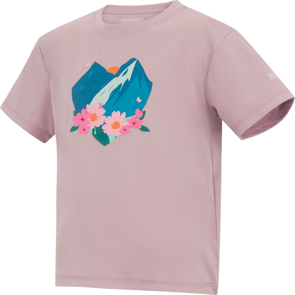 Regatta Aria Funktionsshirt Kinder powderlilac Produktbild 2
