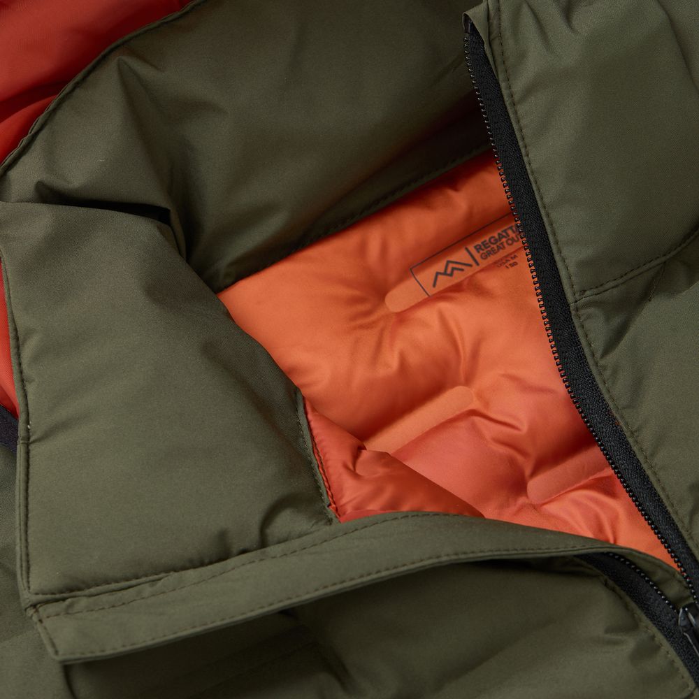 Regatta Astrel Herren Isolationsjacke khaki Produktbild 3