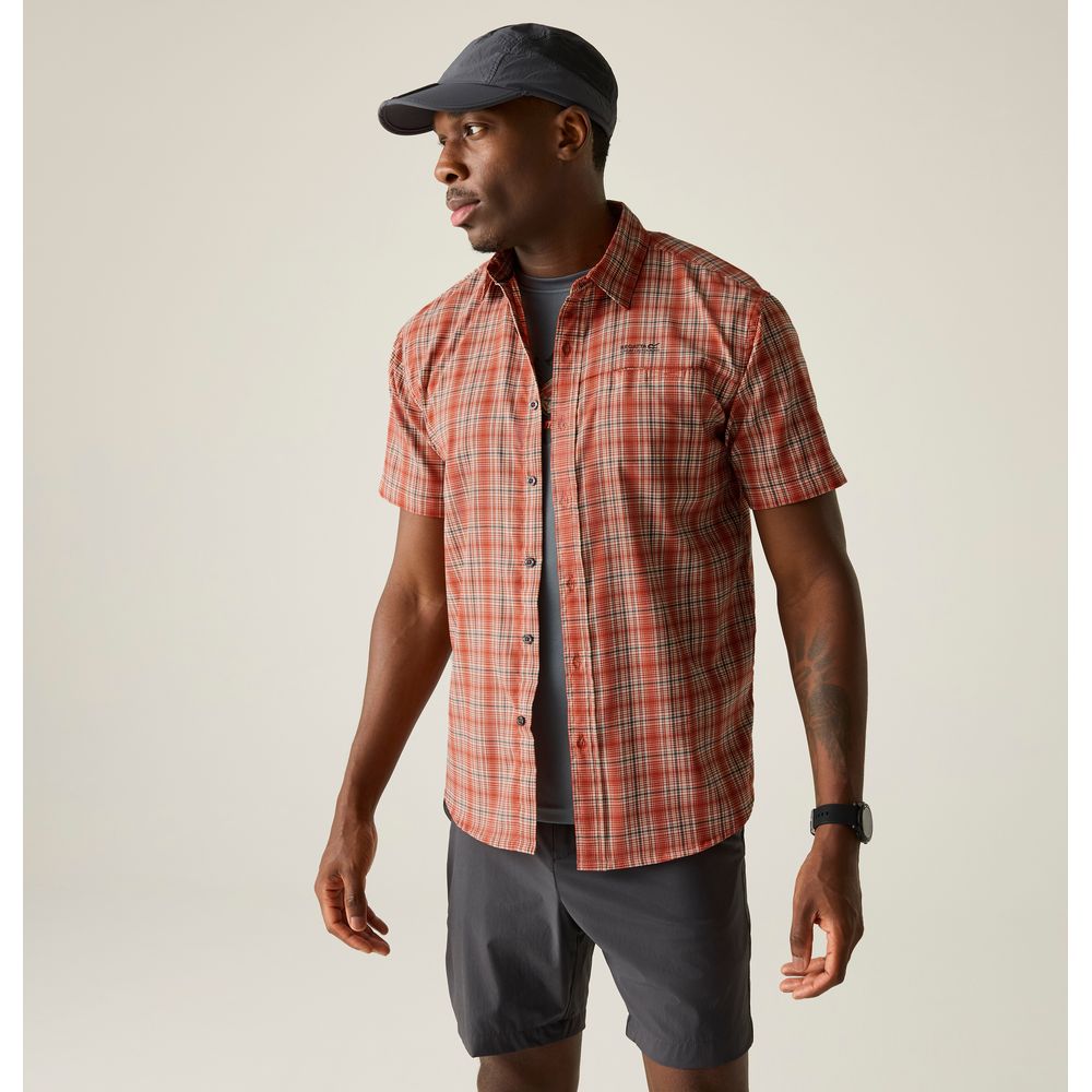 Regatta Begarno T-Shirt Herren brick-check Produktbild 3