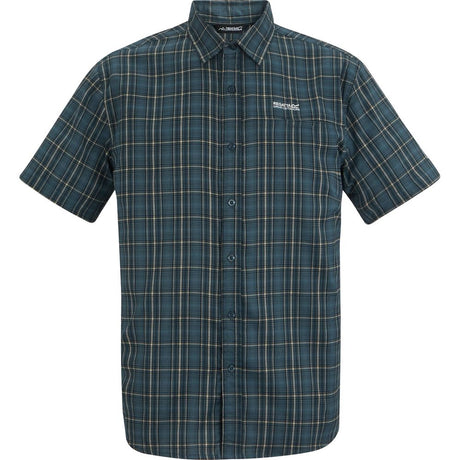 Regatta Begarno T-Shirt Herren china-blue check Produktbild 0