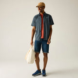 Regatta Begarno T-Shirt Herren china-blue check Produktbild 5