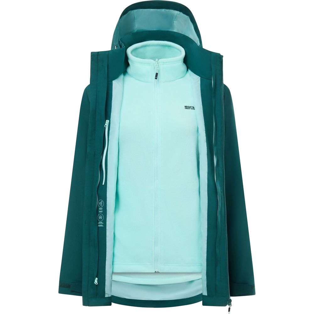 Regatta Coriver 3in1 Damen Jacke med(watrbal) Produktbild 10