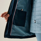 Regatta Denbury Damen 3-in-1-Jacke navy/dusky blue Produktbild 7