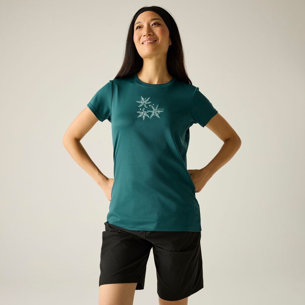 Regatta Fingal Funktionsshirt Damen mediterranea Produktbild 3