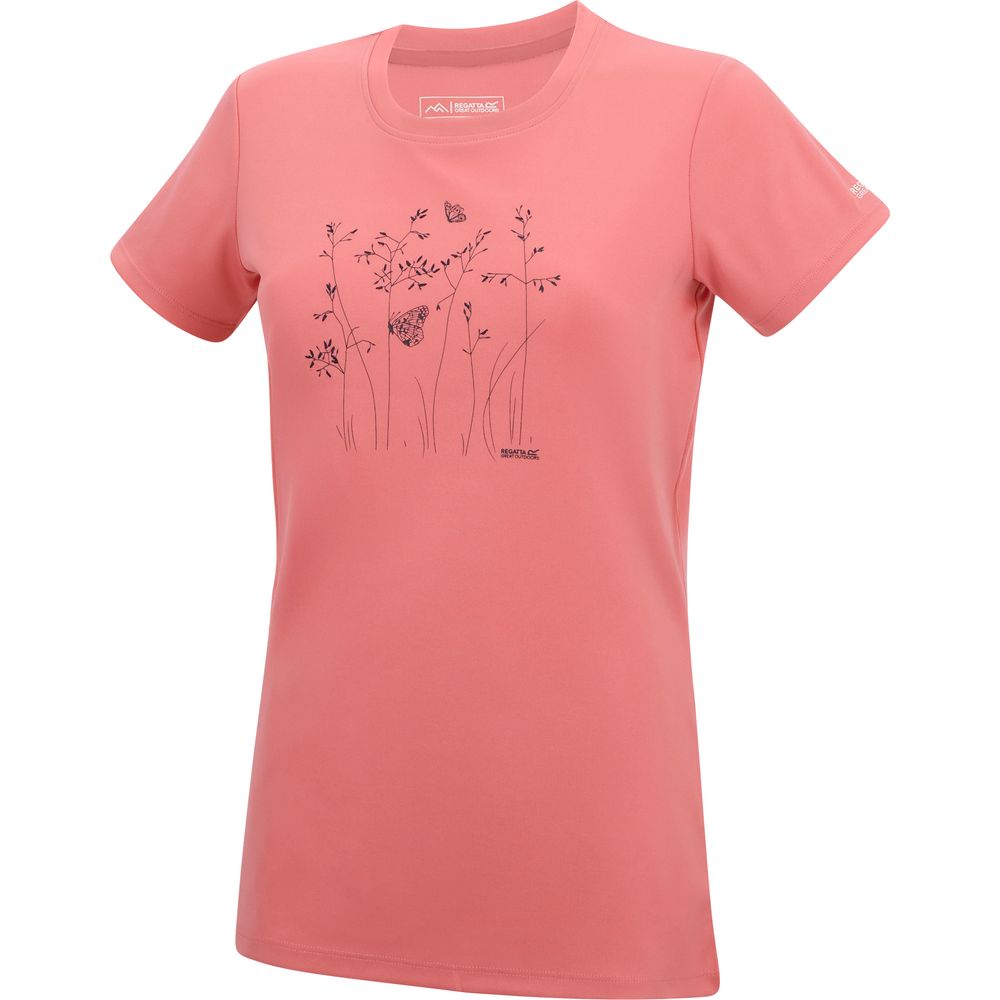 Regatta Fingal Funktionsshirt Damen peach-pink Produktbild 2