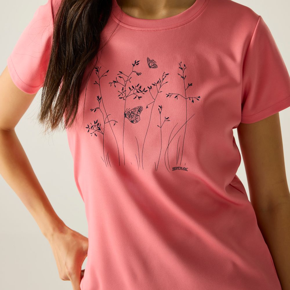 Regatta Fingal Funktionsshirt Damen peach-pink Produktbild 6