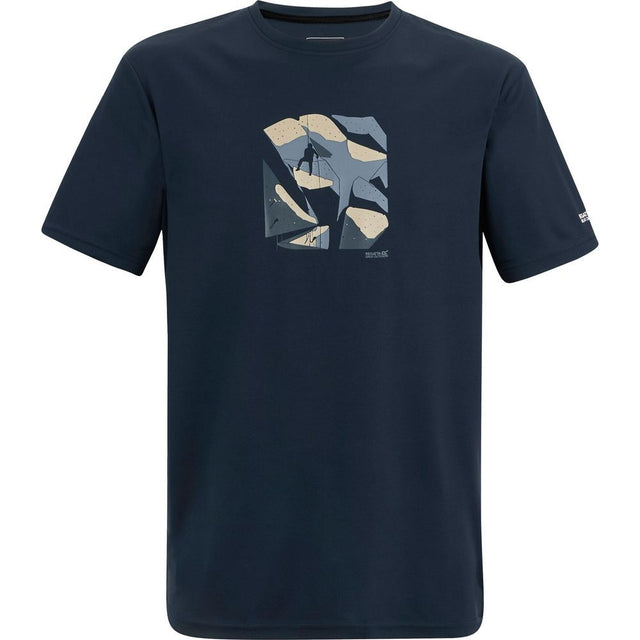Regatta Fingal Funktionsshirt Herren navy Produktbild 0