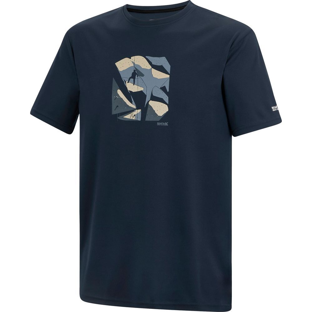 Regatta Fingal Funktionsshirt Herren navy Produktbild 2