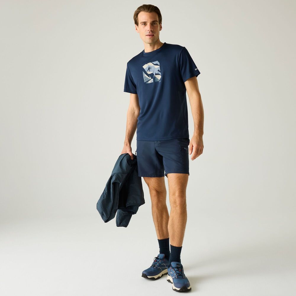 Regatta Fingal Funktionsshirt Herren navy Produktbild 5