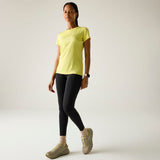 Regatta Fingal Slogan Funktionsshirt Damen canary-yellow Produktbild 5
