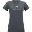 Regatta Fingal Slogan Funktionsshirt Damen dark-storm Produktbild 0