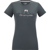 Regatta Fingal Slogan Funktionsshirt Damen dark-storm Produktbild 0