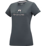 Regatta Fingal Slogan Funktionsshirt Damen dark-storm Produktbild 2