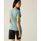 Regatta Fingal Slogan Funktionsshirt Damen ivy-moss Produktbild 4