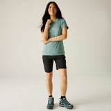 Regatta Fingal Slogan Funktionsshirt Damen ivy-moss Produktbild 5