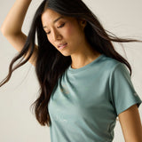 Regatta Fingal Slogan Funktionsshirt Damen ivy-moss Produktbild 6