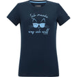 Regatta Fingal Slogan Funktionsshirt Damen navy Produktbild 0
