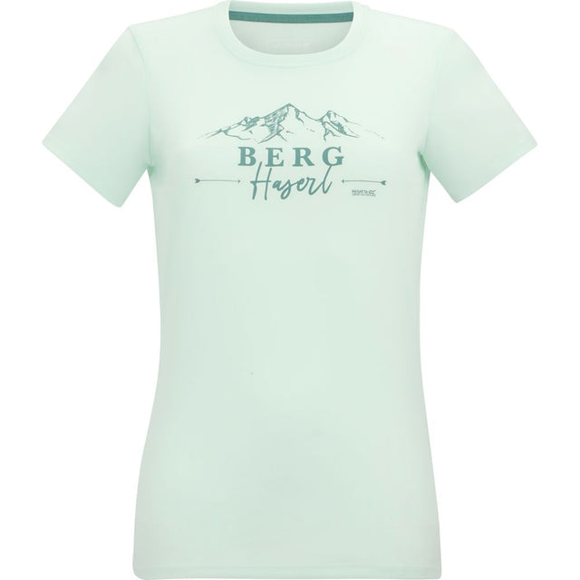 Regatta Fingal Slogan Funktionsshirt Damen oceanmist Produktbild 0