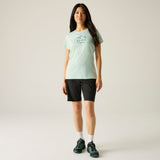 Regatta Fingal Slogan Funktionsshirt Damen oceanmist Produktbild 5