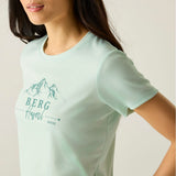 Regatta Fingal Slogan Funktionsshirt Damen oceanmist Produktbild 6