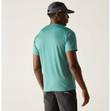 Regatta Fingal Slogan T-Shirt Herren arctic Produktbild 4