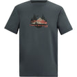 Regatta Fingal Slogan T-Shirt Herren dark-storm Produktbild 0