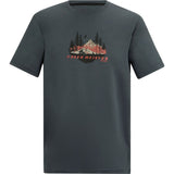Regatta Fingal Slogan T-Shirt Herren dark-storm Produktbild 0