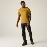Regatta Fingal Slogan T-Shirt Herren wood-brown Produktbild 5