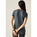 Regatta Fingal Stretch Funktionsshirt Damen dark-storm Produktbild 4