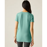Regatta Fingal Stretch Funktionsshirt Damen ivy-moss Produktbild 4